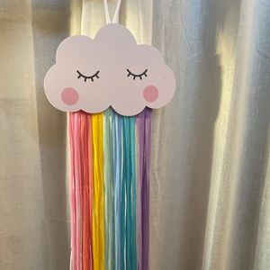 Rainbow wall hanging